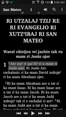 K'iche', West Central - Bible android App screenshot 2